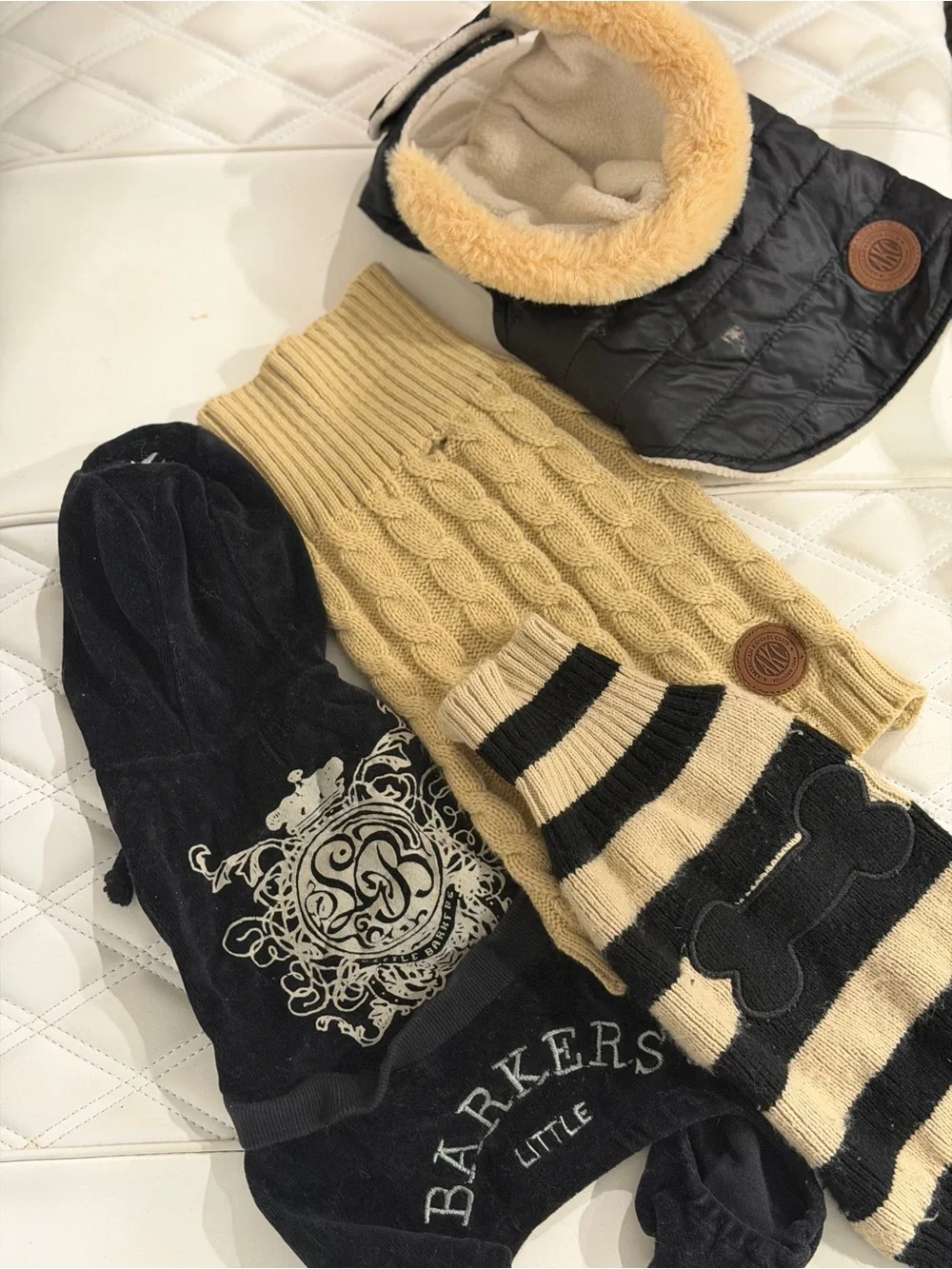 Assorted S/XS Doggy Clothes & Accessories